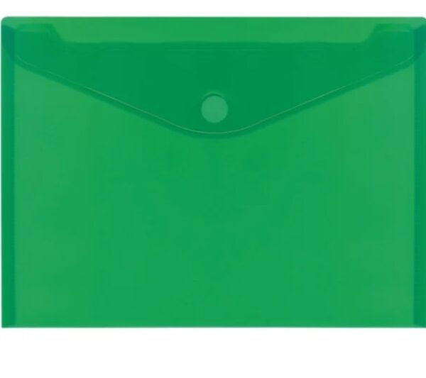 Sobre 2030 Plus Office A4+ PP Velcro Apaisado Verde