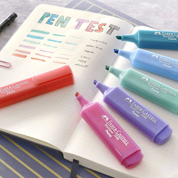 Marcador FABER CASTELL 1546 Textliner - Imagen 3