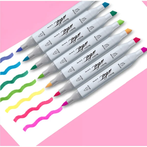 Rotulador base Alcohol ARTIST pastel 12 uds