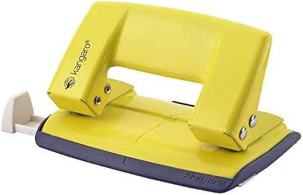 Kangaro kaa10g/S de 06 Aion de perforadora 10g/S, hasta 10 hojas, metal, en caja de PP, amarillo