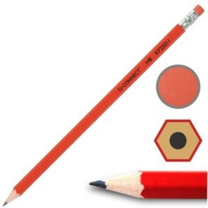 Lápiz de madera con goma hexagonal económico HB nº 2